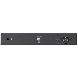 D-Link DGS-1100-24PV2 24-Port Managed Gigabit Ethernet PoE+ Switch, fanless, desktop or rackmount